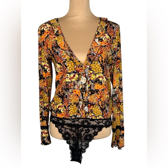 Free People Heat Wave Bodysuit XS - Picture 3 of 12